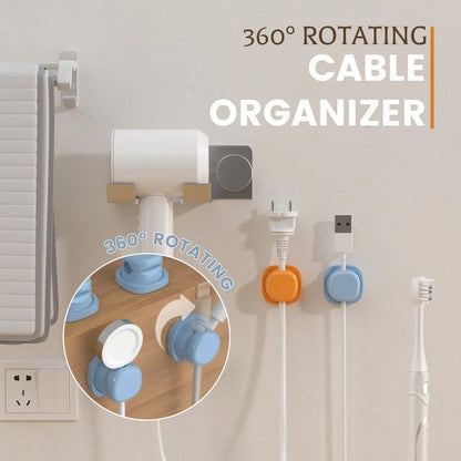 360° Rotating Cable Organizer
