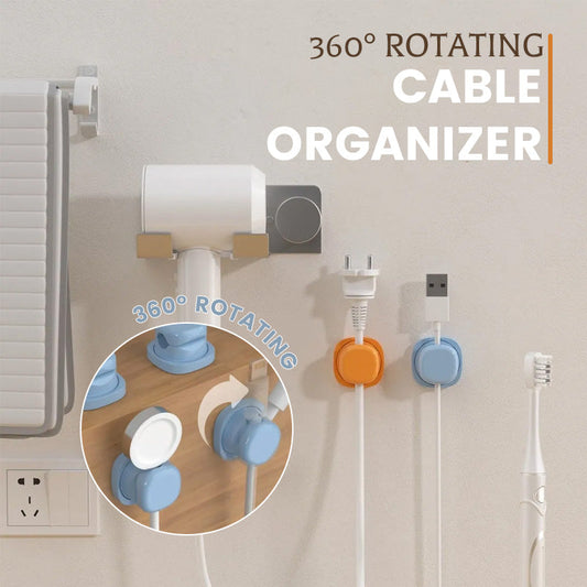 360° Rotating Cable Organizer