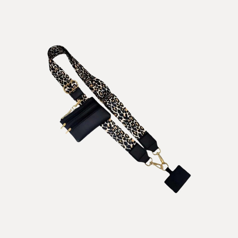 💖Phone Strap with Zippered Pouch