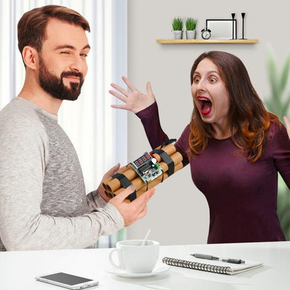 Dynamite Shaped Clock