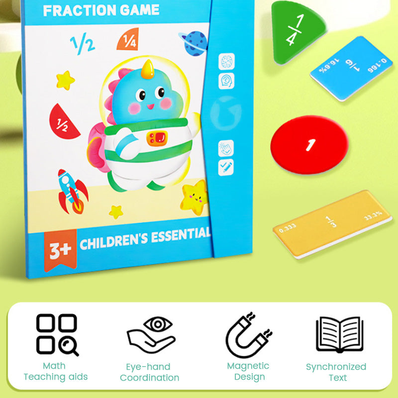 🧲 Magnetic Fraction Learning Kit – Master Fractions with Fun & Ease!