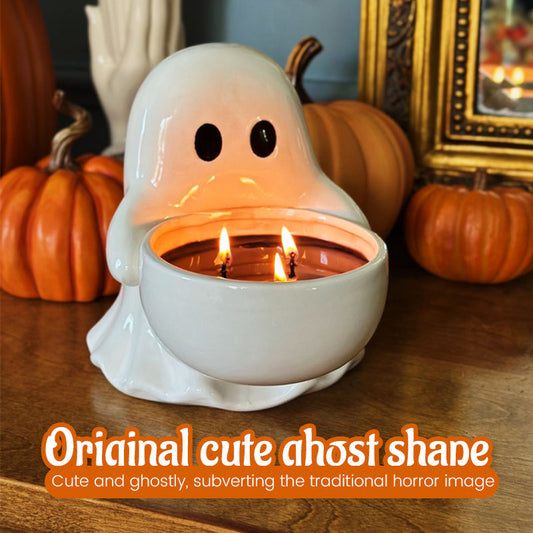 Halloween Ghost Candlestick
