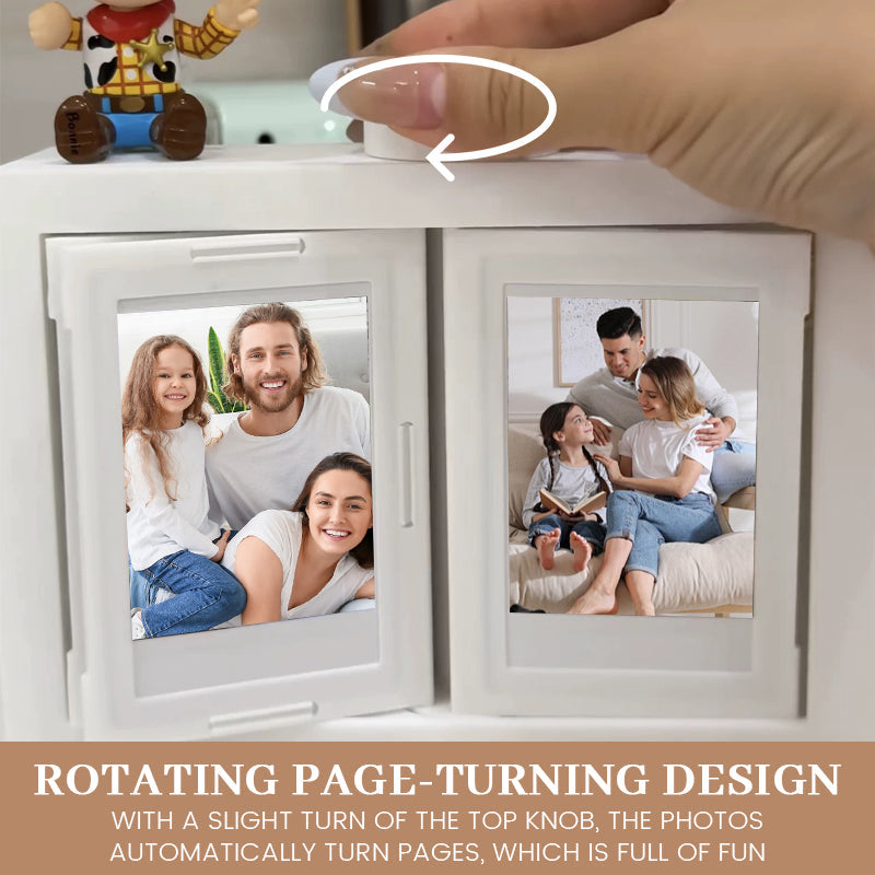 Photo Rotating Page-Turning Ornaments