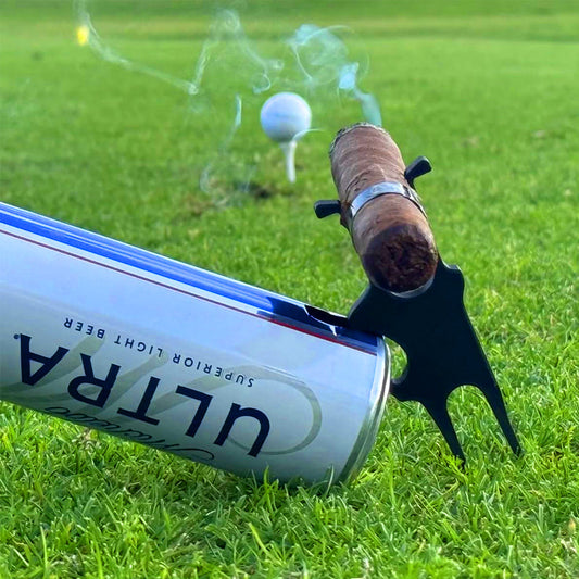Multifunctional Golf Cigar Clamp