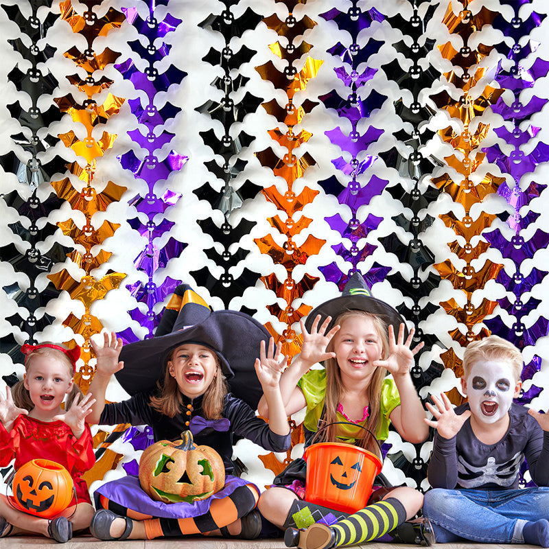 Halloween Wreath Curtains