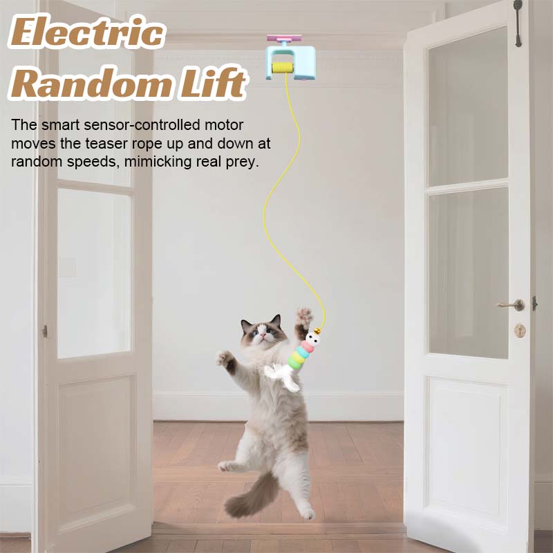 🎯 Electric Cat Toy – Smart Wall-Mounted Interactive Fun for Cats!