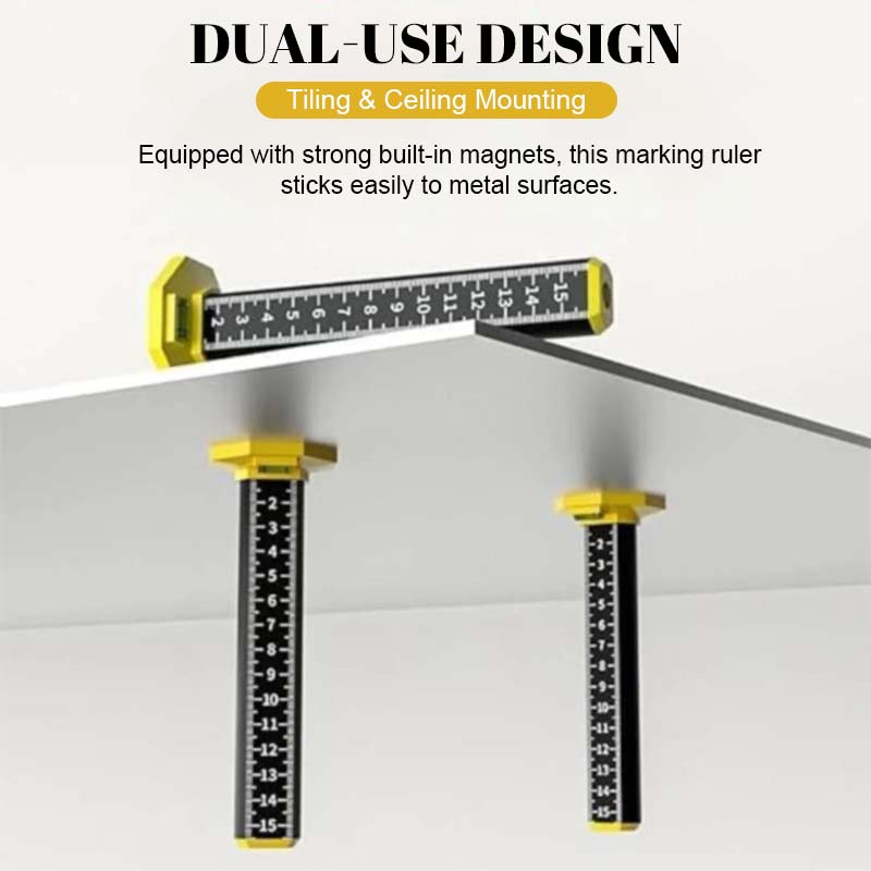 Level Gauge Height Marking Ruler