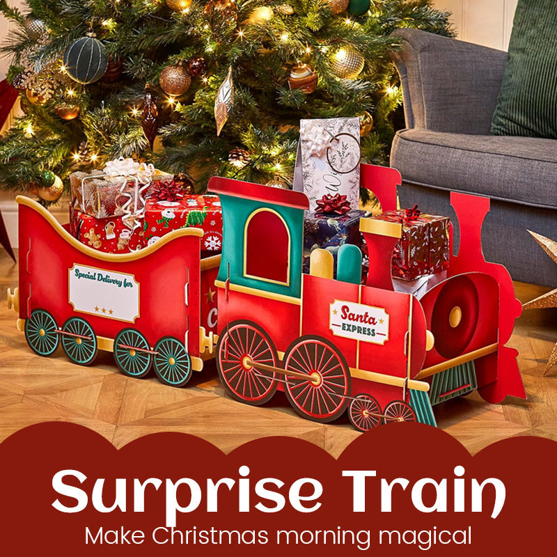 Christmas Gift Train Decoration