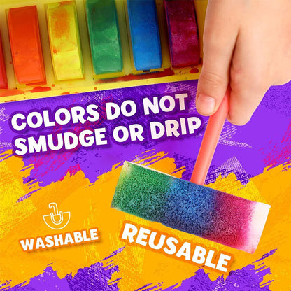 Rainbow Paintbrush Set