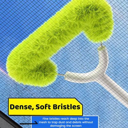 Easy-Clean Window Screen Brush for Home & Apartment