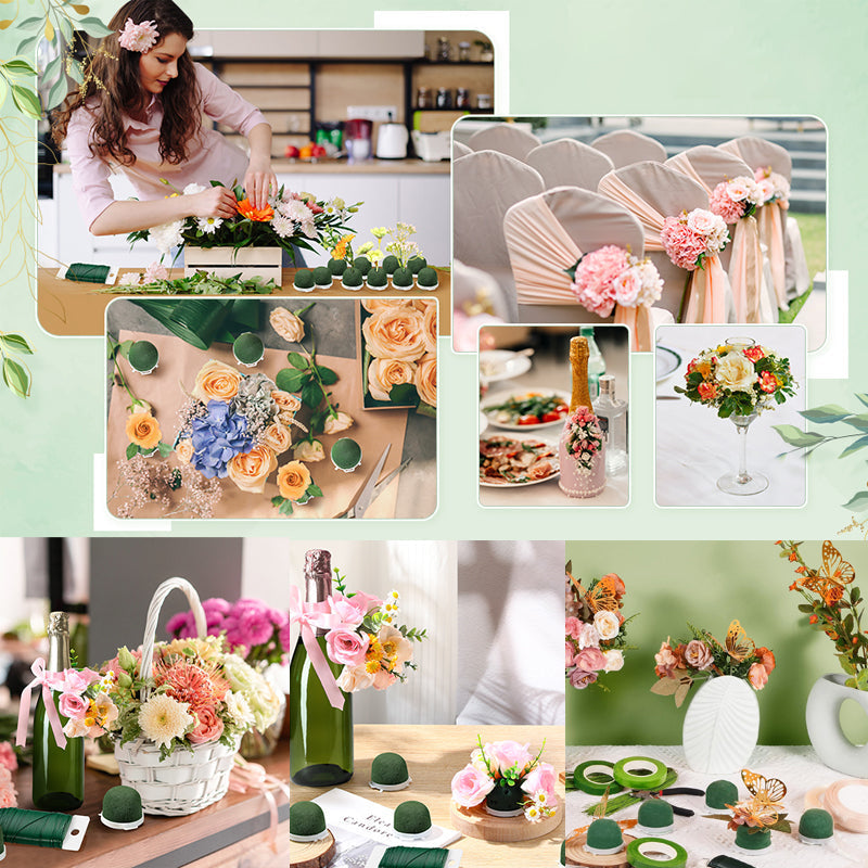 Mini Round Flower Foam Stand