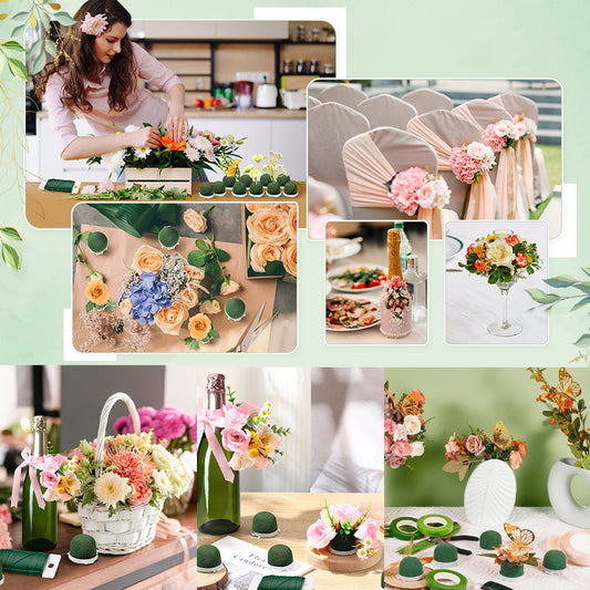 Mini Round Flower Foam Stand