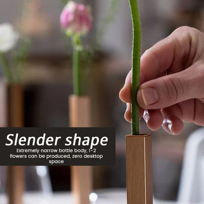 Magnetic Flower Long Vase