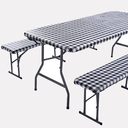 Outdoor dining table and chair sets