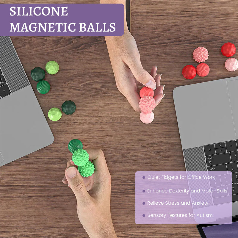 Silicone Sensory Magnetic Ball