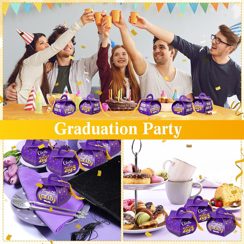 Graduation cap gift box