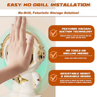 🚀 Toothpaste Squeezer – No-Drill, Futuristic Storage Solution!