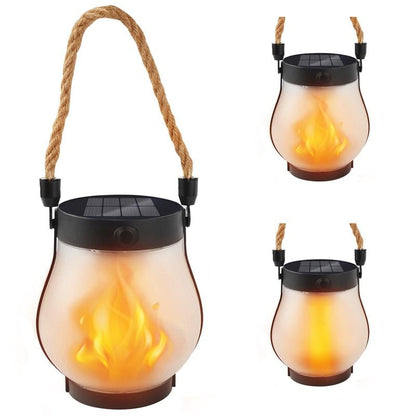✨Last Day 49% OFF-Dancing flame Solar Lantern Outdoor Lights