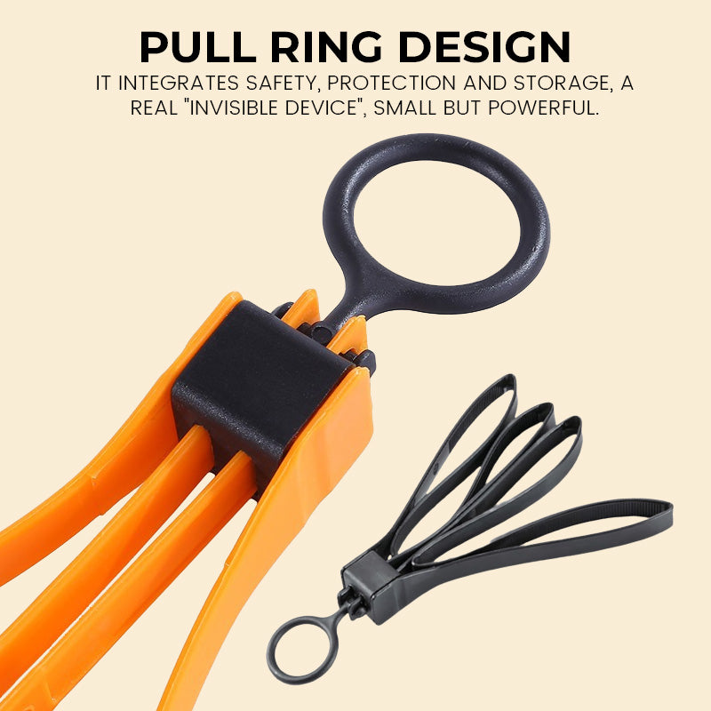 Multifunctional Pull Ring Zip Ties