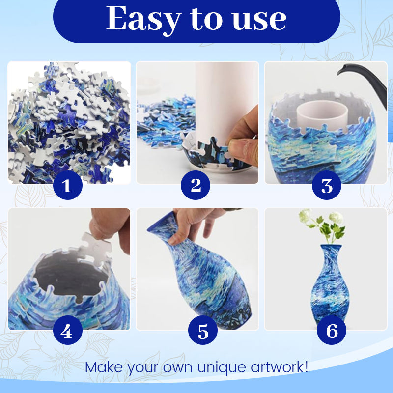 🎄Christmas Promotion-49% OFF🎄3D Art Puzzle Vase