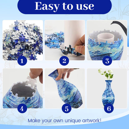 🎄Christmas Promotion-49% OFF🎄3D Art Puzzle Vase