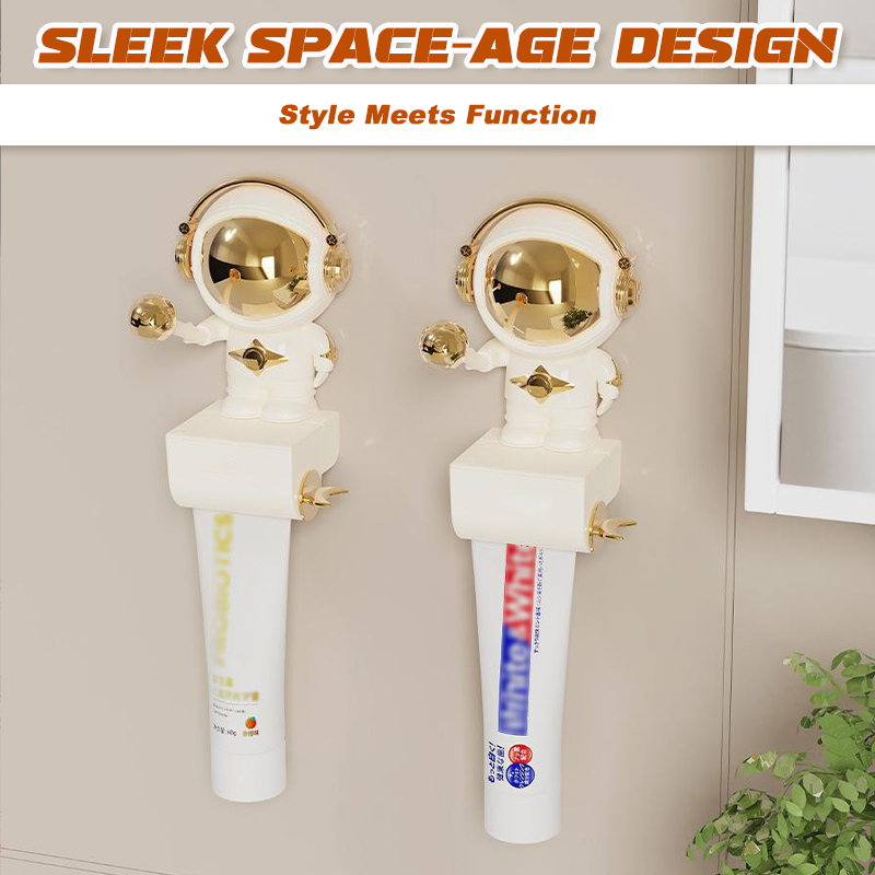 🚀 Toothpaste Squeezer – No-Drill, Futuristic Storage Solution!