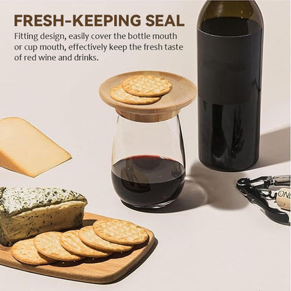 Bamboo Wine Glass Tray