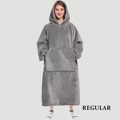 Usb Electric Heating Function Home Blanket Hooded Sweater Blanket