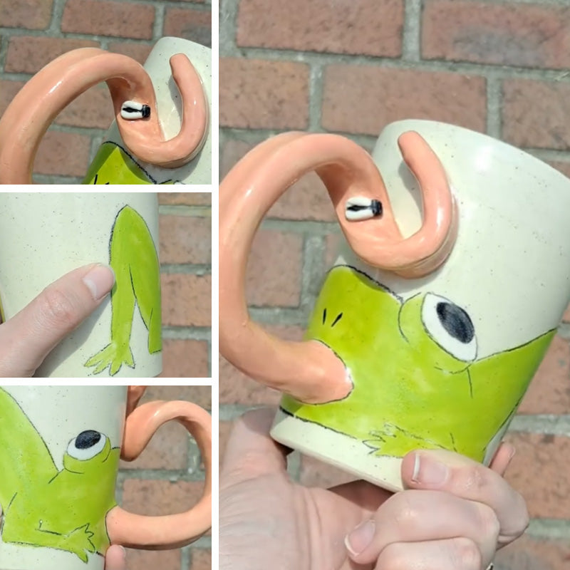 Fun Frog Tongue Cup