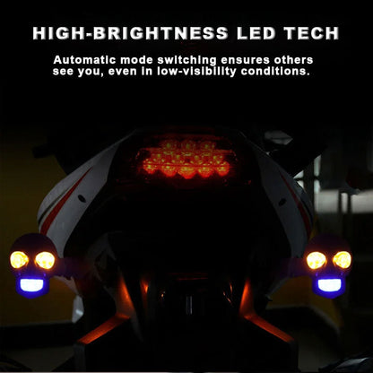 💀 Skull LED Turn Signal Lights