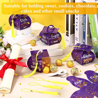 Graduation cap gift box