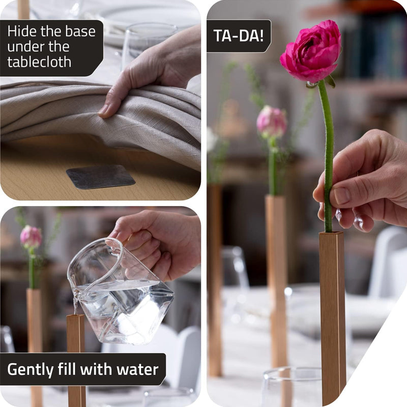 Magnetic Flower Long Vase
