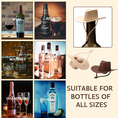 Creative Cowboy Hat Wine Bottle Stopper