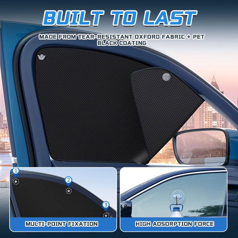 🚗 Ultimate Suction Cup Car Sunshade Curtain – Stay Cool & Protected All Year Long! ☀️❄️
