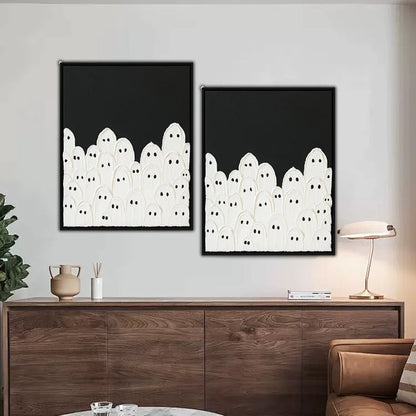 "Ghost Party" Art Wall Painting