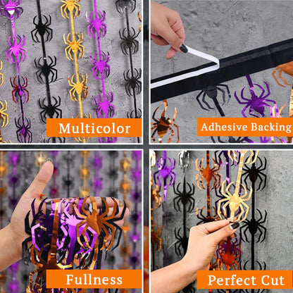Halloween Wreath Curtains