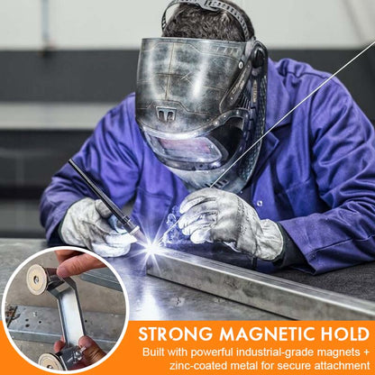 🔥 0–180° Adjustable Magnetic Welding Holder – Hands-Free, Precise, Heavy-Duty