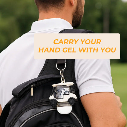 Golf Cart T-shirt Handwashing Gel Rack