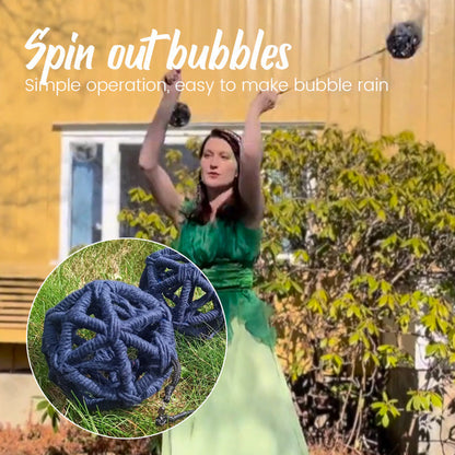 Rotating Bubble Ball