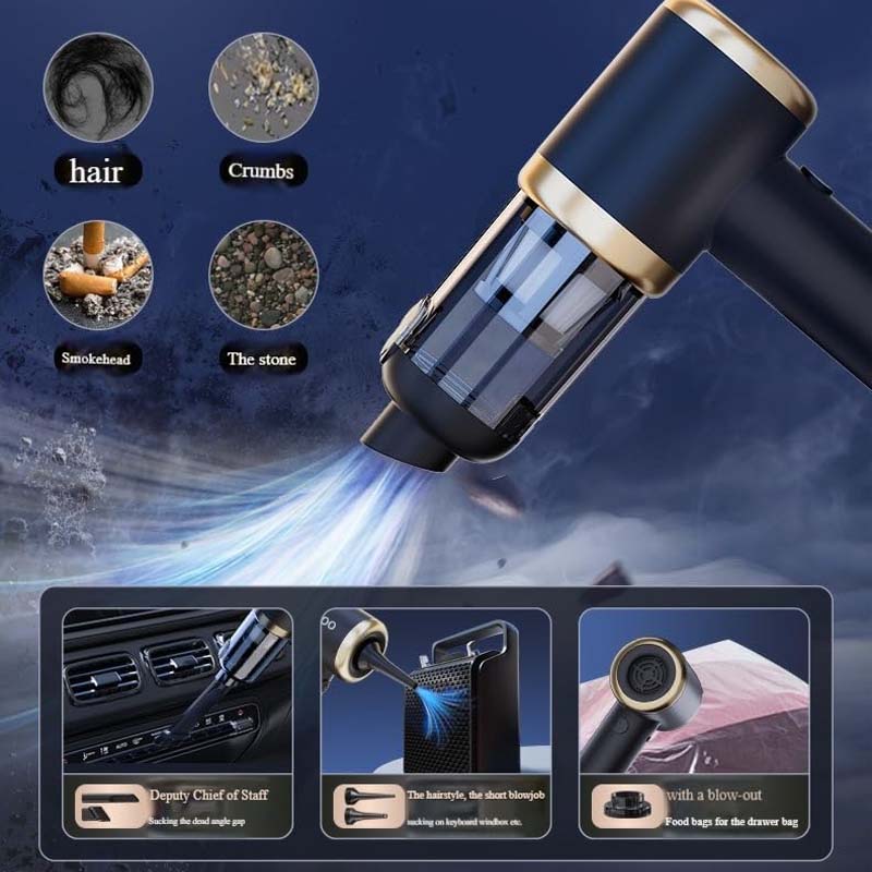 Multifunctional powerful cordless vacuum cleaner