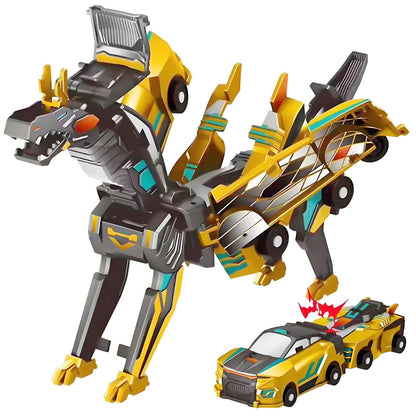 2025 New product 💥 Collision Transforming Dinosaur Car Toy