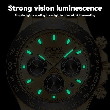 Multifunction Diamond Luminous Waterproof Silicone Wrist Watches