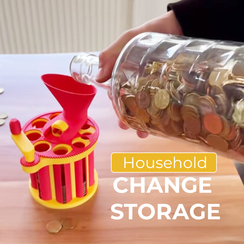 Hand-Cranked Coin Sorter