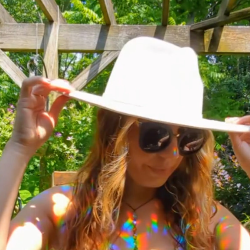 Love Colorful Cowboy Hat