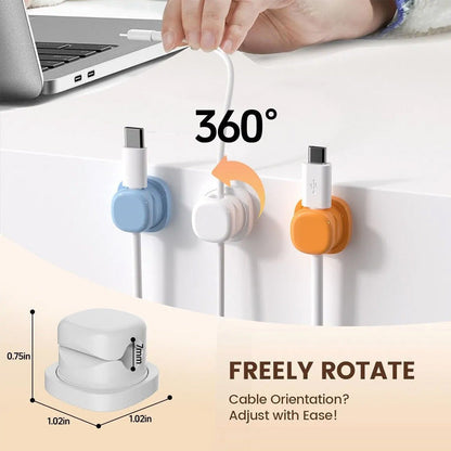 360° Rotating Cable Organizer