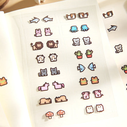 Cute Ocean Notebook Marker Stickers