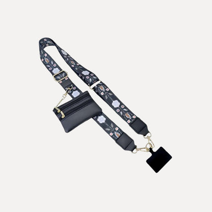 💖Phone Strap with Zippered Pouch