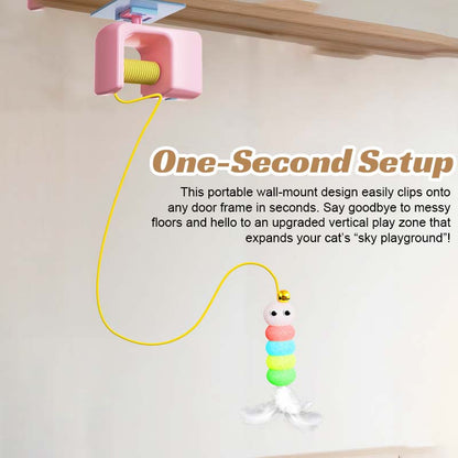 🎯 Electric Cat Toy – Smart Wall-Mounted Interactive Fun for Cats!