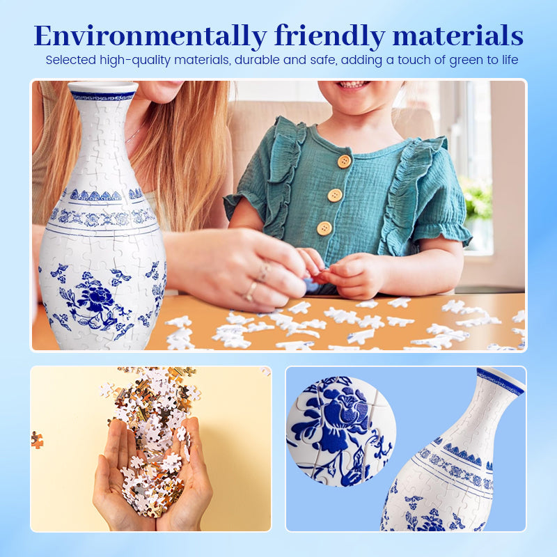 🎄Christmas Promotion-49% OFF🎄3D Art Puzzle Vase