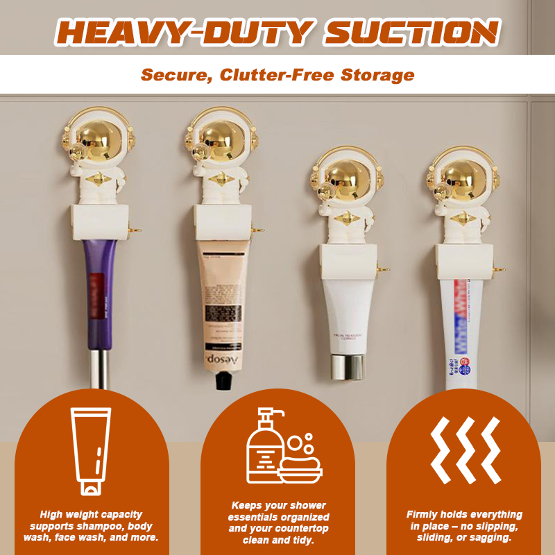 🚀 Toothpaste Squeezer – No-Drill, Futuristic Storage Solution!